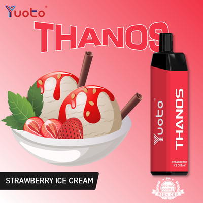 সবচেয়ে বেশি বিক্রি হওয়া Yuoto Thanos 5000 পাফ রিচার্জেবল ইলেকট্রনিক সিগারেট ডিসপোজেবল ভ্যাপ 5%nic 14 মিলি তরল
