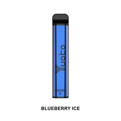Yuoto 2500 Puffs Flavors Vaporizer Pen Kit 23 ফ্লেভার 5% 1200 mAh ব্যাটারি ডিসপোজেবল গ্রেপ আইস ভারতে জনপ্রিয়
