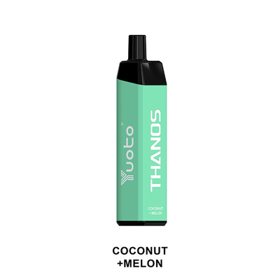 14ml ব্যাটারি 650mAh Yuoto Thanos ডিসপোজেবল ভ্যাপ ই জুস 5000puff