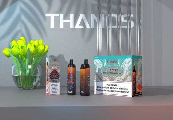 Yuoto Thanos 5000 Puffs 5%/2% নিকোটিন পাইকারি ই-সিগারেট কারখানা সরাসরি বিক্রয়