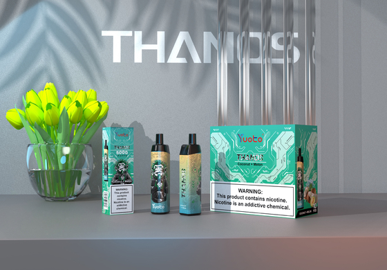 Yuoto Thanos 5000 Puffs 5%/2% নিকোটিন পাইকারি ই-সিগারেট কারখানা সরাসরি বিক্রয়
