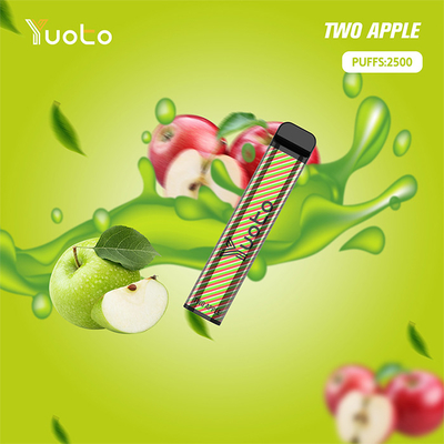ডিসপোজেবল Xxl Yuoto Vape, 2500puff ডিসপোজেবল ই সিগারেট ভ্যাপ