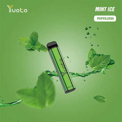 কোন Led Yuoto Xxl 2500 পাফ ডিসপোজেবল ভ্যাপ ই সিগারেট এলফবার