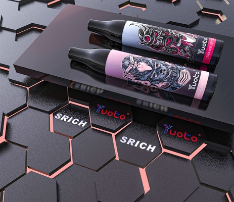 15 ফ্লেভার 2000puffs Yuoto ডিসপোজেবল ভ্যাপ 6ml E লিকুইড 850mAh মেশ কয়েল সহ