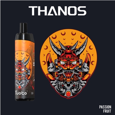 উচ্চ মানের Yuoto Thanos 5000puff ডিসপোজেবল ভ্যাপ ই-সিগারেট ভ্যাপ পেন মেশ কয়েল রিচার্জেবল 650mAh 14ml নিকোটিন 5%