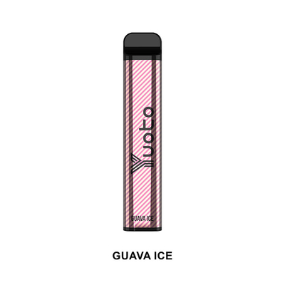 সেরা ইলেকট্রনিক সিগারেট 2022 Yuoto XXL 2500 Puffs Guava Ice non rechageable 1200mAh ব্যাটারি
