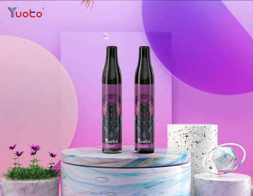 TPD 14 ফ্লেভার ইউওটো বোতল 600 পাফস ডিসপোজেবল ভ্যাপ ডিভাইস 2ml E লিকুইড 4000mAh মেশ কয়েল সহ