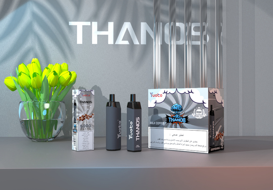 14ml E জুস 5000puff Yuoto Thanos ডিসপোজেবল ভ্যাপ 650mAh ব্যাটারি