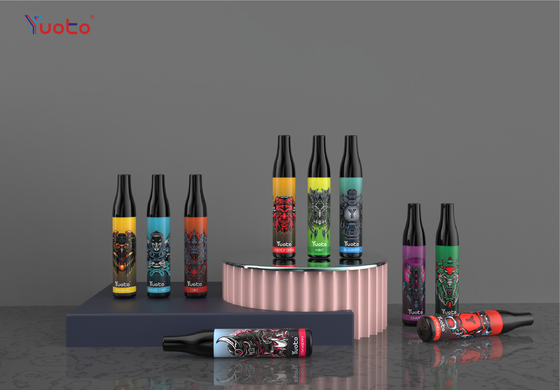 400Mah ডিসপোজেবল ই সিগারেট, TPD ভ্যাপ 2% নিকোটিন ইউওটো বোতল 600 পাফস