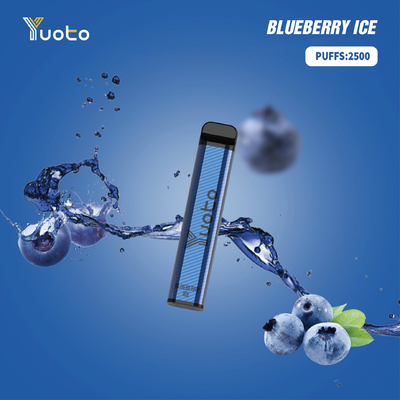 আসল ডিসপোজেবল ভ্যাপ পেন ইউওটো এক্সএল 2500 পাফ 1200mah ব্যাটারির ক্ষমতা 7 মিলি 5% নিকোটিন