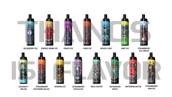 ফ্যাক্টরি মূল্য ডিসপোজেবল পড 14ml ই-লিকুইড 650mAh ব্যাটারি Yuoto Thanos 5000 পাফস মেশ কয়েল বড় ধোঁয়ার জন্য