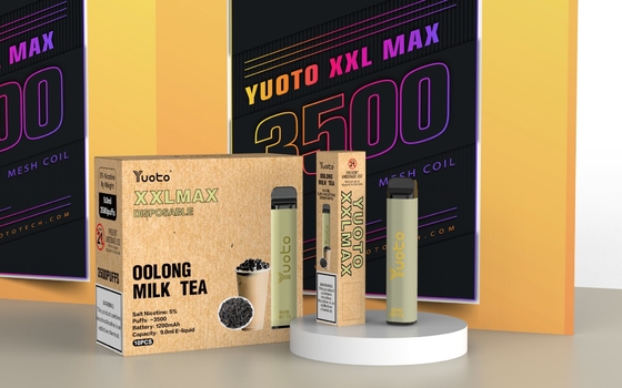 Yuoto নতুন রিলিজ XXL Max 3500 Puffs ইলেকট্রিক হুকা ভ্যাপ পড ফ্যাক্টরি সরাসরি ব্লুবেরি বরফ