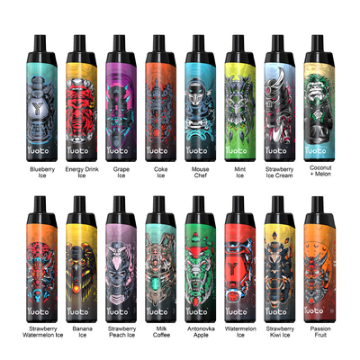 Yuoto Thanos 5000 Puffs ডিসপোজেবল ভ্যাপ পেন হুক্কা 14ml ই-লিকুইড 650mAh ব্যাটারি মেশ কয়েল সহ