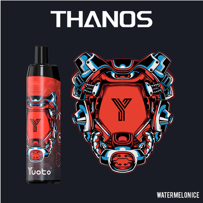 Yuoto Thanos 5000 পাফ ডিসপোজেবল ভ্যাপ 14Ml E Liquid type c রিচার্জেবল