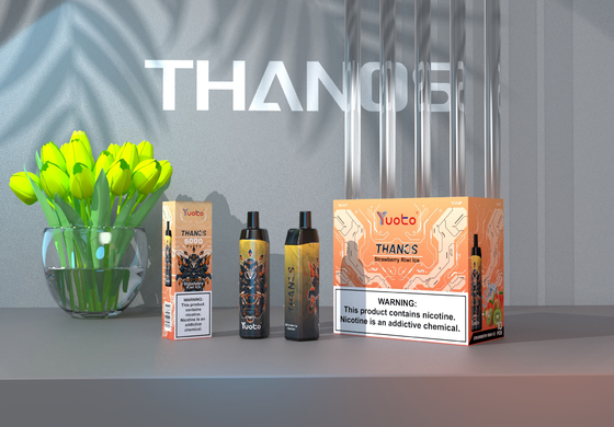 ফলের স্বাদ YUOTO ডিসপোজেবল Vape Thanos 5000puffs MSDS অনুমোদিত