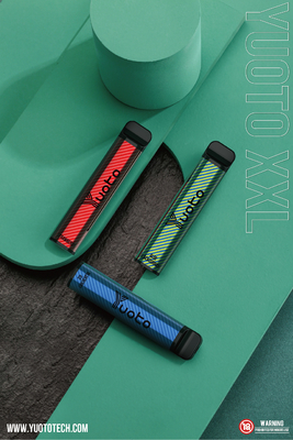 Yuoto XXL 2500 Puffs ডিসপোজেবল ভ্যাপ পেন হুক্কা 7ml ই-লিকুইড 1200mAh ব্যাটারি সরাসরি চায়না ফ্যাক্টরি থেকে