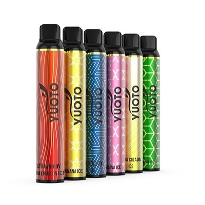ডিসপোজেবল Yuoto Luscious 3000 Puffs Vapor Pen 8ml 1350mah ব্যাটারির ক্ষমতা