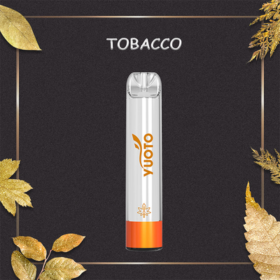 YUOTO shine pro 2000puffs ডিসপোজেবল ভ্যাপ নেতৃত্বে কালারফুল গ্লো 5.0ml জুস এবং 850mAh