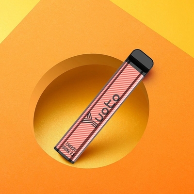 খাঁটি Yuoto Xxl 2500 Puffs ডিসপোজেবল ভ্যাপ পেন কিট 1200Mah ব্যাটারি