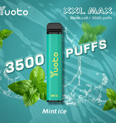 2023 নতুন রিলিজ উচ্চ মানের কাস্টমাইজড লোগো Yuoto 3500 পাফ ডিসপোজেবল ভ্যাপ নাট বার স্বাদ