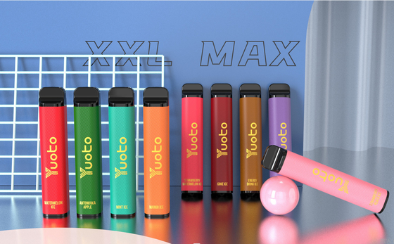 কারখানার পাইকারি ডিসপোজেবল ভ্যাপ পেন Yuoto XXL Max 3500 Puffs Mesh Coil 9ml E-liquid 1200mAh ব্যাটারি