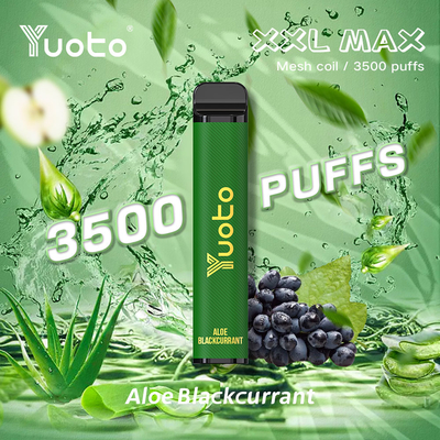 পাইকারি ডিসপোজেবল পড Yuoto XXL 3500 Puffs 9ml E-তরল 1200mAh ব্যাটারি 16 ফ্লেভার মেশ কয়েল OEM কাস্টমাইজড