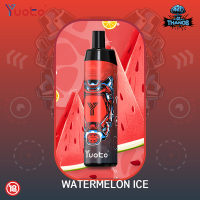Vape pod Yuoto Thanos 5000 Puffs 5% নিকোটিন 14ML E লিকুইড 650mAh ব্যাটারি মেশ কয়েল টাইপ সি সহ রিচার্জেবল