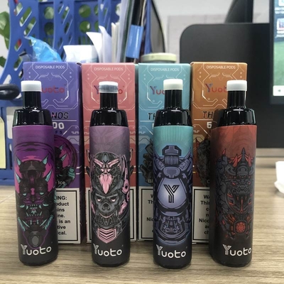 Yuoto ডিস্ট্রিবিউটর ডিসপোজেবল ভ্যাপ পড 14ml ই জুস 650mAh ব্যাটারি মেশ কয়েল
