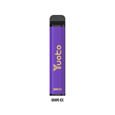 5% 2% নিকোটিন XXL MAX 3500 Puffs Yuoto ডিসপোজেবল Vape Grape Ice Mesh Coil