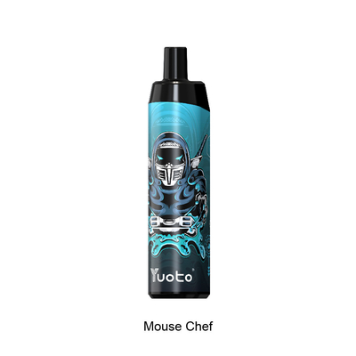 সেরা ডিসপোজেবল Ecig 2022 yuoto rechargeable vape Thanos 5000 puffs Mouse Chef 50mg নিকোটিন