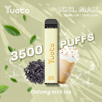 ফলের স্বাদ YUOTO XXL Max 3500 Puff Oringinal ইলেকট্রনিক সিগারেট পড ভ্যাপ পেন