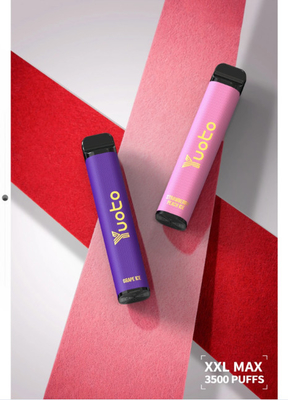 16 স্বাদের Yuoto XXL Max 3500 Puffs ডিসপোজেবল ভ্যাপ 9.0ml E জুস 1200mAh