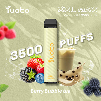 ODM Yuoto 3500 Puffs Vape Bar 16 মিক্সড ফ্লেভার ROHS 1200mAh ব্যাটারি 9ml E জুস