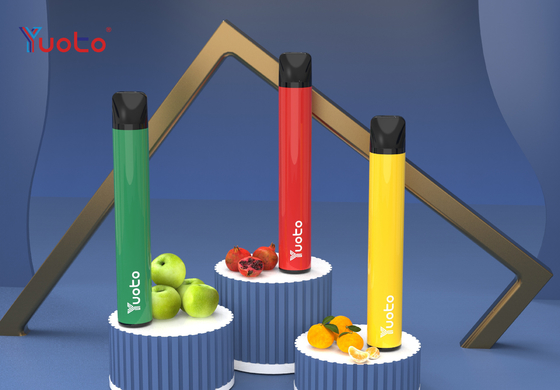 2% নিকোটিন 2ml E জুস Yuoto Plus 600 Puffs Vape Pen with Tpd সার্টিফিকেশন