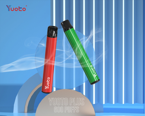 TPD Yuoto Plus 600puffs , Blueberry Ice 2ml 2% নিকোটিন Vape Pen Device কারখানা পাইকার বিক্রেতার দাম ফলের স্বাদ