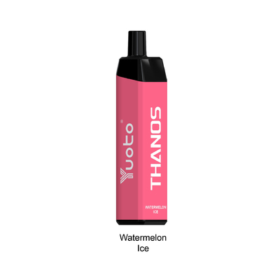Yuoto rohs অনুমোদিত yuoto thanos 5000 Puffs msds অনুমোদিত নিষ্পত্তিযোগ্য ভেপোরাইজার তরমুজ বরফ