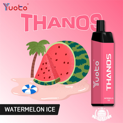 টাইপ সি রিচার্জেবল Yuoto Thanos 5000 Puffs ডিসপোজেবল ভ্যাপ 14ml E Liquid 650mAh