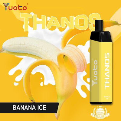 অরিজিনাল 650mAh ব্যাটারি Yuoto Thanos 5000 Puffs Vape Mesh Coil