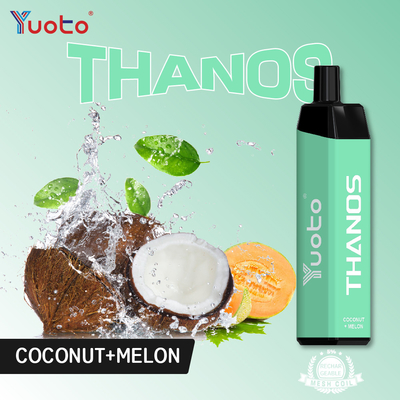 OEM ODM নিষ্পত্তিযোগ্য পড ডিভাইস 5000 Puffs Yuoto Thanos 14ml eliquid Mesh Coil Recharge Vape Shisha Hookah