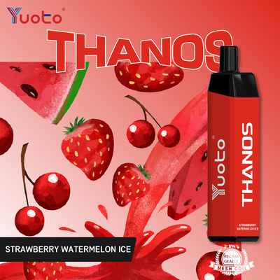 OEM ODM নিষ্পত্তিযোগ্য পড ডিভাইস 5000 Puffs Yuoto Thanos 14ml eliquid Mesh Coil Recharge Vape Shisha Hookah