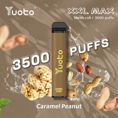 ODM ডিসপোজেবল ভ্যাপস CE ROHS Yuoto XXL Max 3500 puffs Vaping Pod Systems 18 Mixed Flavor Dubai Buy
