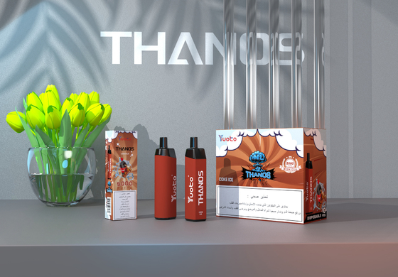 Yuoto Thanos 5000 পাফ ডিসপোজেবল ভ্যাপ 5% নিকোটিন পাইকারি দীর্ঘস্থায়ী ভ্যাপোরাইজার ই সিগারেট পড সিস্টেম