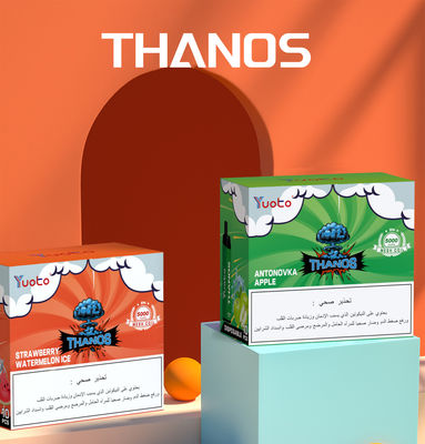 Thanos 5000 puffs 14mL 650mAh রিচার্জেবল ডিসপোজেবল ভ্যাপ পেন শেনজেন ই সিগারেট
