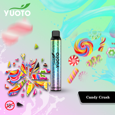 OEM ODM Yuoto Luscious 3000 Puffs Silent Disposable Vape 8.0ML 5% সল্ট Nic ই-লিকুইড বাল্ক অর্ডার