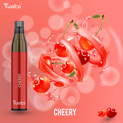 Yuoto বোতল সর্বোচ্চ 600puffs মেশ কয়েল E-Cig 2ml ডিসপোজেবল পড ভ্যাপ পেন 2ml 600mAh