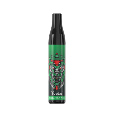 নিষ্পত্তিযোগ্য ই সিগ পড কম নিকোটিন 20mg Yuoto বোতল 600 Puffs Antonovka Apple 2ml