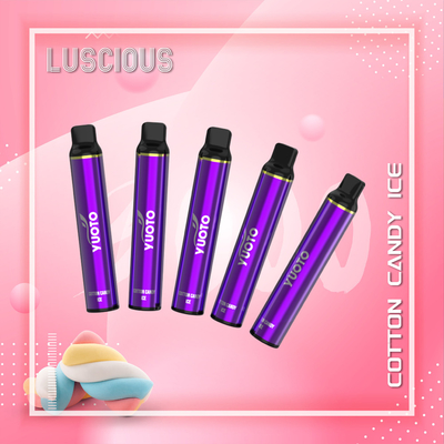 ODM 3000 Puffs ডিসপোজেবল ইলেকট্রনিক সিগারেট, Yuoto Luscious E Cig OEM