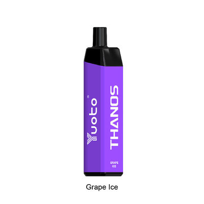 কারখানার পাইকারি 5000 পাফস ডিসপোজেবল বোতল ইলেকট্রনিক সিগারেট Yuoto Vape রিচার্জেবল 650mAh ব্যাটারি