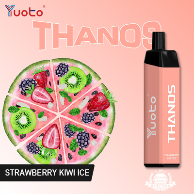 0% 2% 5% Nic লবণ 5000 Puffs Yuoto Thanos ডিসপোজেবল পডস কিট সিস্টেম 50ml E তরল