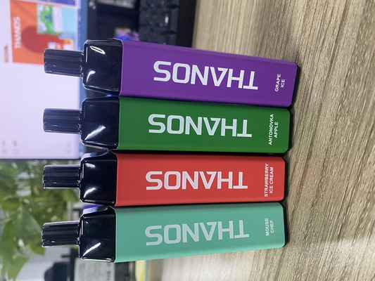 Yuoto Thanos 14ml 5000 Puff Vapes, 2% 20mg নিকোটিন মেশ কয়েল ভেপোরাইজার পেন
